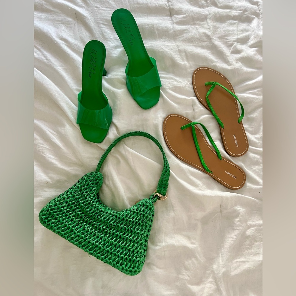 Kelly Green Shoe Set!